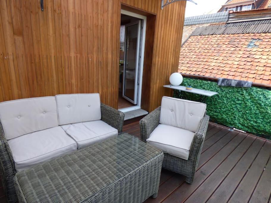 Ferienwohnung Harzbiene Wernigerode Dış mekan fotoğraf